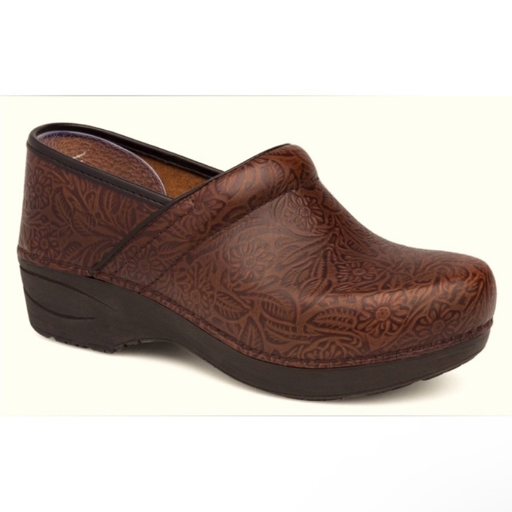 Dansko floral XP clogs